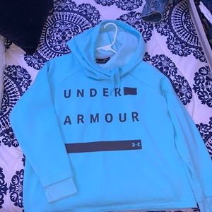 under armour funnel neck sweatshirt